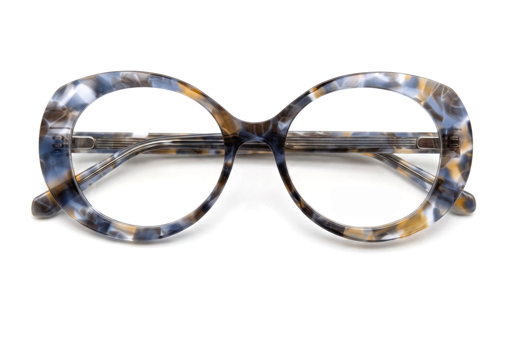 Azdora Shiny Tortoise,violet & Grey