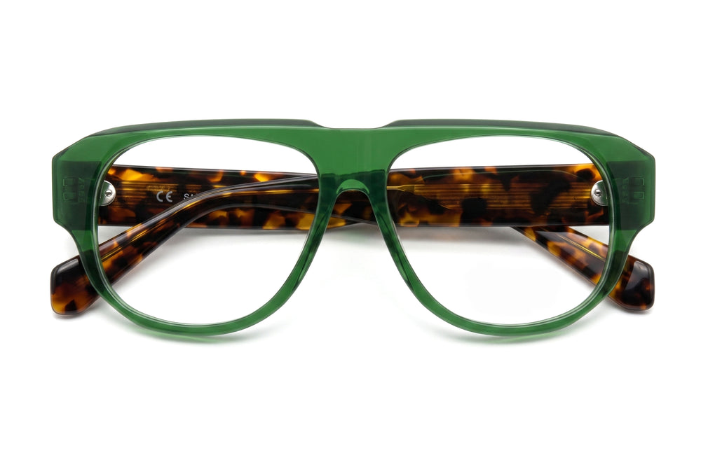 Riva Shiny Trasparent Green-havana