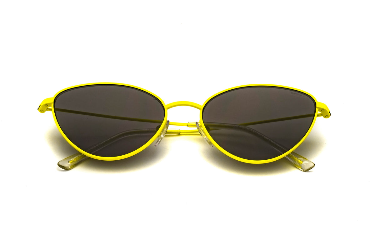 Astuccio Tombolino Comix Geometric Giallo Fluo - Portapenne Zip Per Scuola E Ufficio